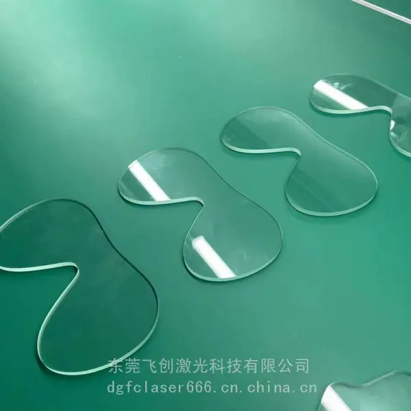 文件柜玻璃视窗面板激光切割 红外皮秒激光切割机