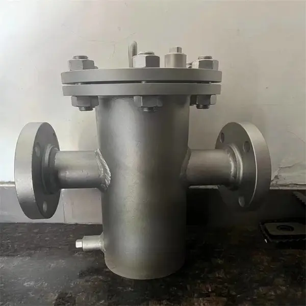 SBL14-16C DN125提篮式除污器管线设备系统铸钢材质蓝式过滤器