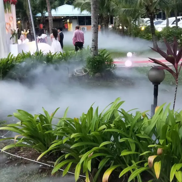 喷雾系统 房产楼盘景观 雾森工程 包设计包安装