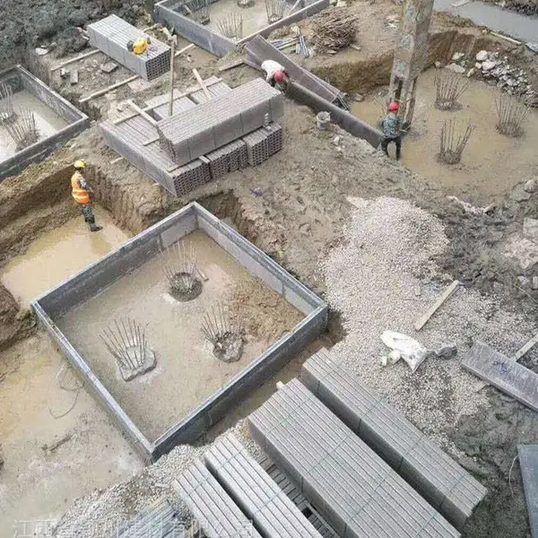 空心水泥条板,预制水泥板,新型砖胎膜,水泥板代替砖胎膜,GRC水泥板代替砖胎膜