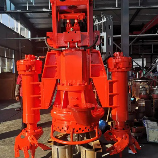 洪泽湖液压清淤泵 挖机耐磨抽砂泵 挖机潜水泥浆泵