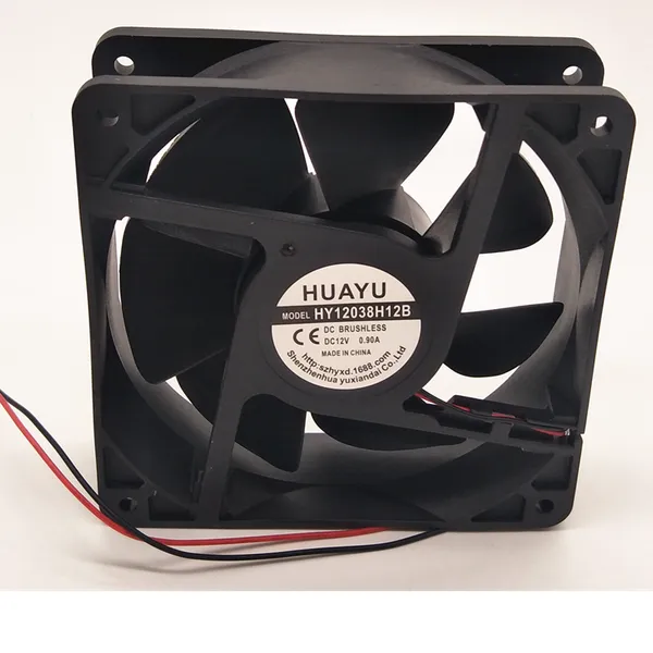 12cm*12cm�ķ��� 12����ֱ�� 12V��ѹ���� 12038���� �������