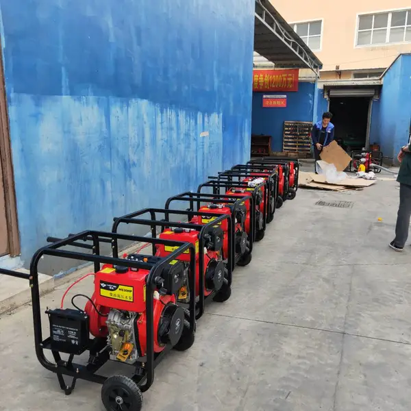 HS30HP-翰丝品牌便携式柴油机高压水泵3寸80mm管喷灌机
