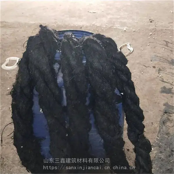 三鑫 南充沥青麻绳批发厂家 工程填缝沥青麻绳 规格齐全