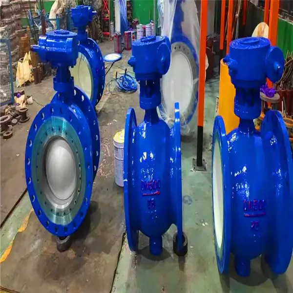 电动蜗轮液动偏心半球阀PBQ340Y-10C DN350侧装式阀门煤灰泥浆