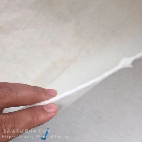 奥绒供应 140g/㎡ ***纯棉针刺棉 3.15米宽 纯棉片