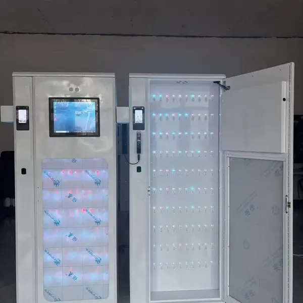 优维创人脸识别铁路车辆段智能钥匙柜检修库rfid自动记录状态查看