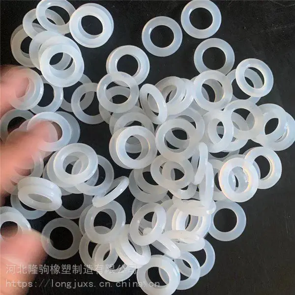 防水硅胶垫圈 高透明硅胶垫片 硅胶制品开模定制 非标硅胶异型件加工