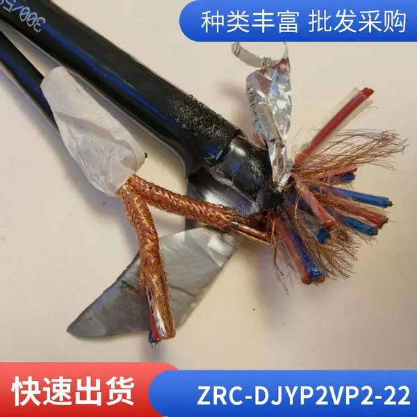 ZR-DJFP2VP2-22RS485通讯电缆 氟塑料绝缘和护套固定敷设-60℃