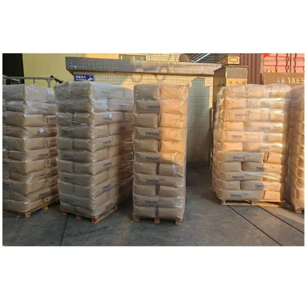 批发立安东碱性沉淀法白炭黑532用于高强度的浅色油封 胶管 胶辊
