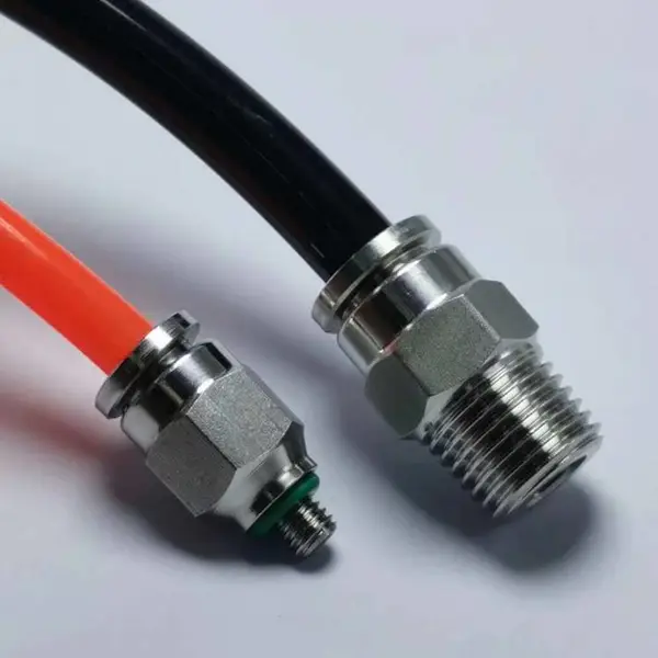 不锈钢气动螺纹直通PC8-01 PC8-02 PC8-03 PC8-04 304金属接头快速接头