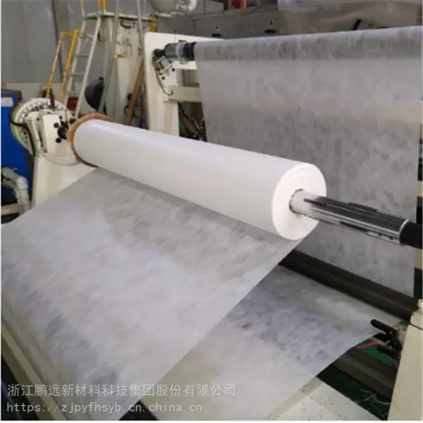 无纺布淋膜加工15-20克隔离服面料来料加工生产