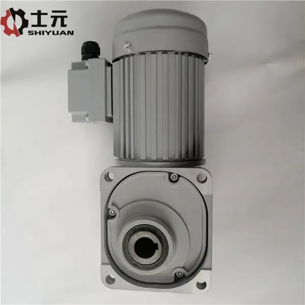 工业洗衣机减速机 士元SGF喷粉直角减速电机100W-3700W