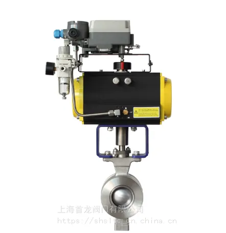 TCQ41F气动V型调节球阀-TC品牌