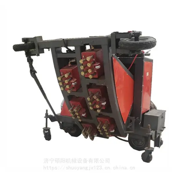 SYZM-750 隧道弧形面专用凿毛机 自动行走凿毛机