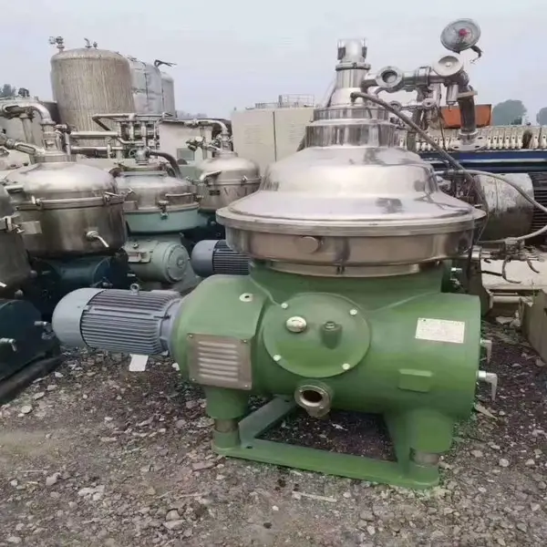 顺达出售巨能生产二手小型214型碟式固液分离机
