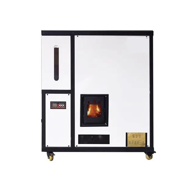 成德 全自动养殖水暖采暖锅炉 家用暖气片 地暖秸秆热水锅炉