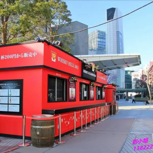 武汉景区售货亭,欧式小卖部,商业街仿古移动摊位售卖车,美食街小吃商亭