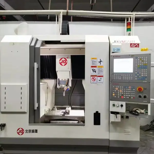在位出售北京精雕JD LVM550T-A12S精雕机 雕刻机 CNC加工中心