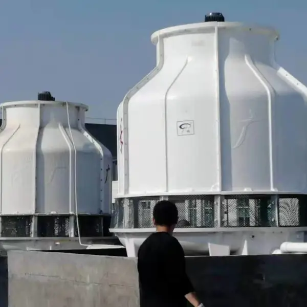 衡阳冷却塔圆型逆流式水塔10-100T