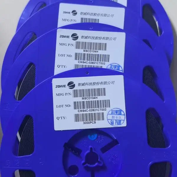 代理zowie智威肖特基二极管MSCD104H 1A 40V 0805 丝印A4
