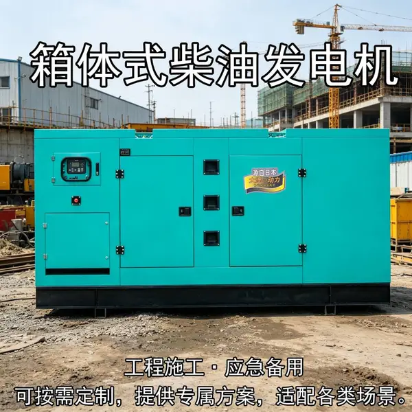 大泽动力350KW柴油发电机组支持国外电压定制全自动出口发电机