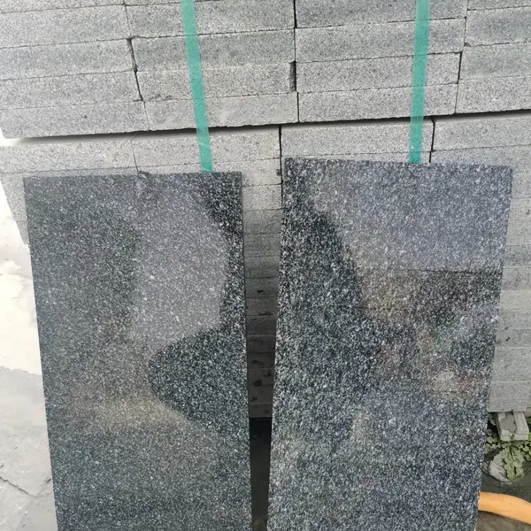天然黑色大理石滨州青芝麻黑厂家,火烧面荔枝面加工