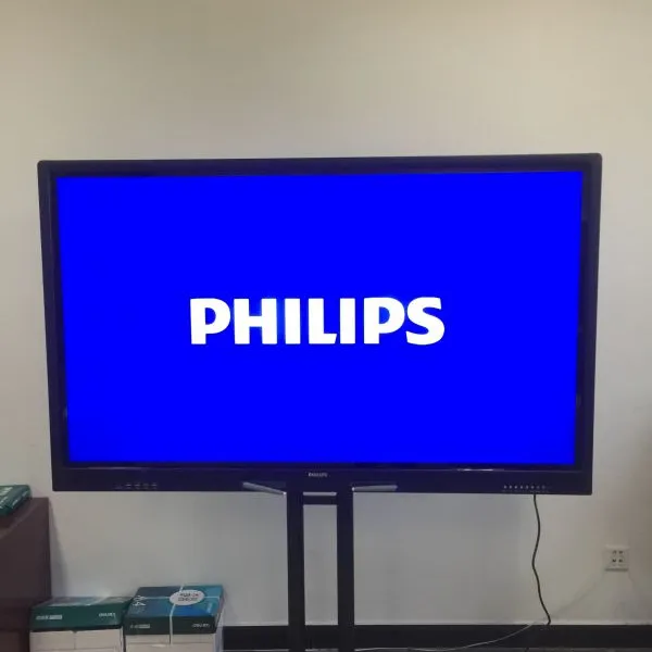 PHILIPS飞利浦 55BDL2152E 智能会议平板触摸屏55英寸电子白板超薄电视教学一体机 移动支架套装