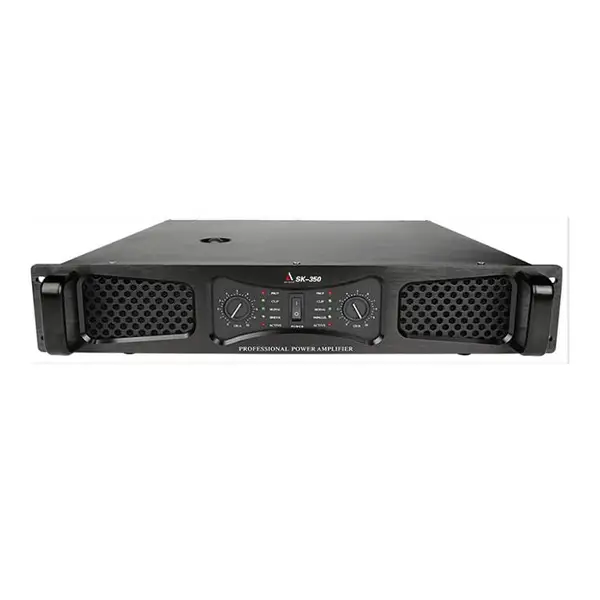 AHL音响、两通道750瓦型号SK-650\纯后级功放、酒吧功放、KTV功放、演出功放、赛尔音响