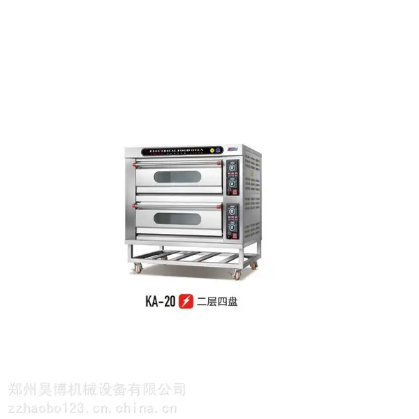 广东厨宝商用烘焙设备 蛋糕房两层四盘电热烤箱供应