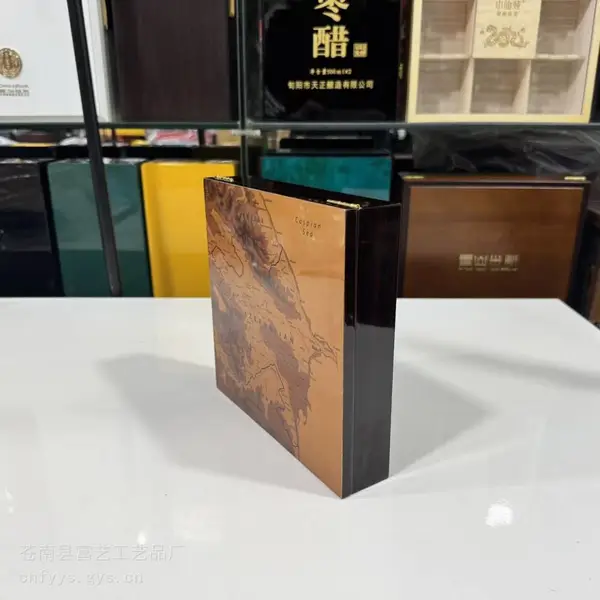 潽洱茶木盒 包装盒 石斛木盒包装 仙草木盒包装烤漆木盒定制