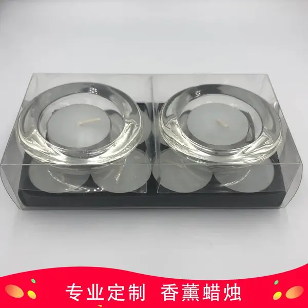蜡烛工厂定制茶蜡香薰套装多颜色多香味可定制