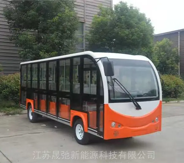 十八座豪华电动封闭门观光车