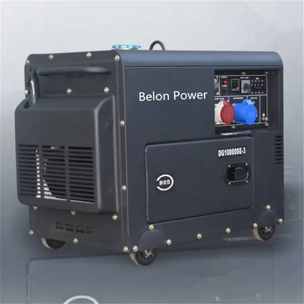 大雷6KW等功率经营柴油发电机组6KVA单相三相一体发电机220V380V3D柴油发电机
