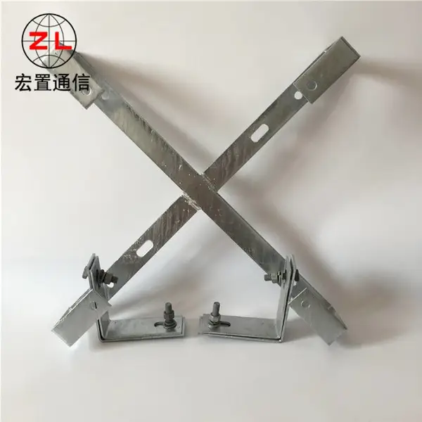 宏置ADSS光缆金具热镀锌余缆架 预留架
