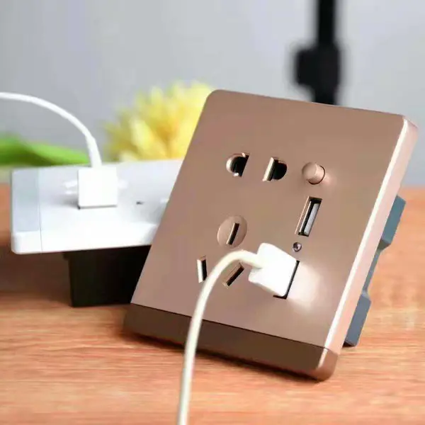 36V USB插座，工地工棚专用USB充电插座 USB充电插座生产厂家