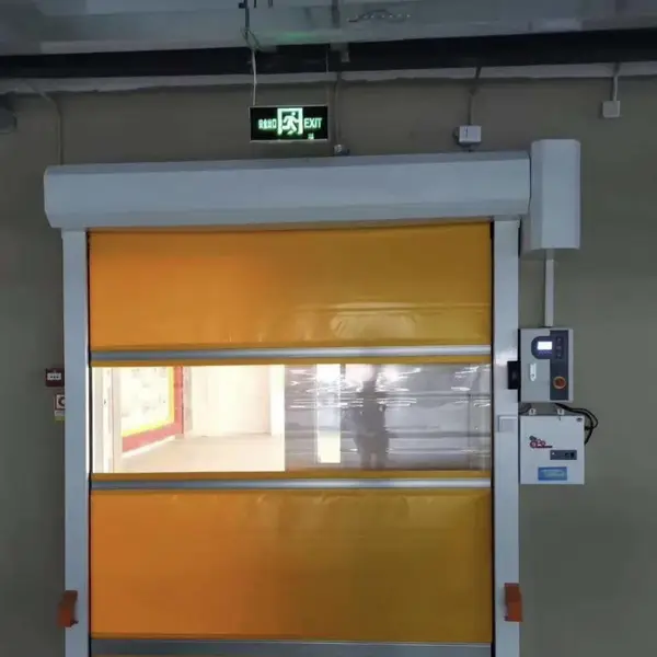 厂家定做快速卷帘门 PVC pvc感应自动