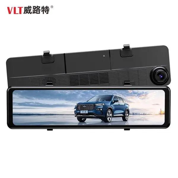 威路特M9行车记录仪2160P高清夜视前后双录倒车影像流媒体后视镜