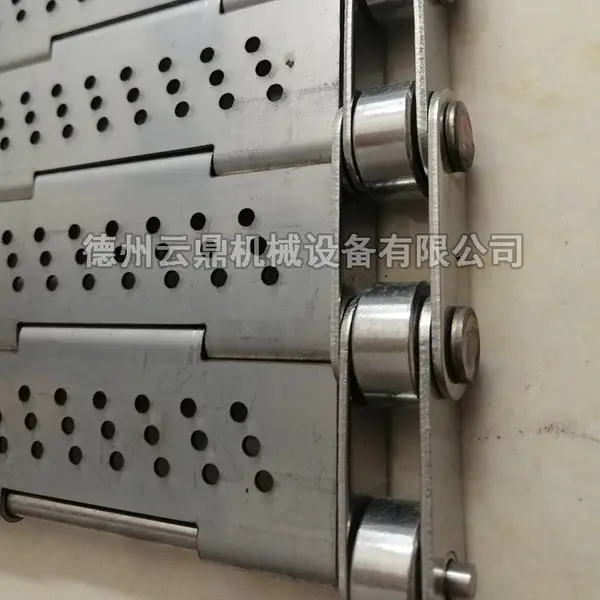 云鼎直销不锈钢冲孔链板 输送板链