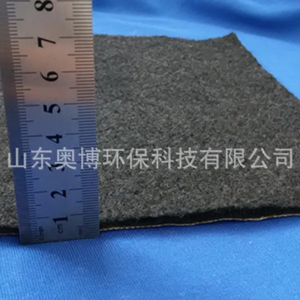 东莞厂家供应黑色酷布 耐拉力寿命长衬布 阻燃A级别动车汽车隔热棉 碳毡灰色毡