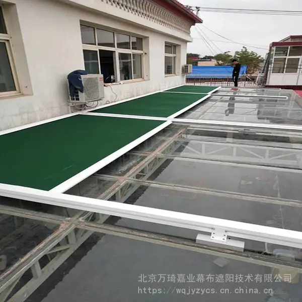 北京户外电动遮阳棚 阳光房天棚帘定制 户外遮阳雨蓬定做
