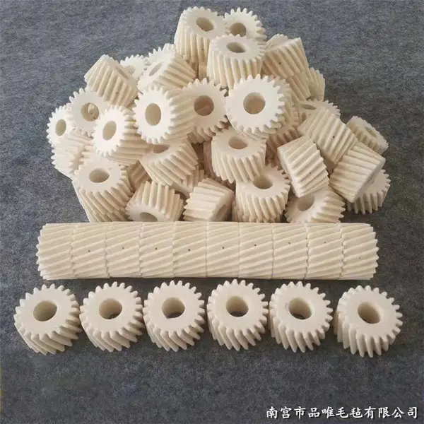 定做毛毡齿轮异型毛毡筒毛毡润滑直齿斜齿羊毛轮