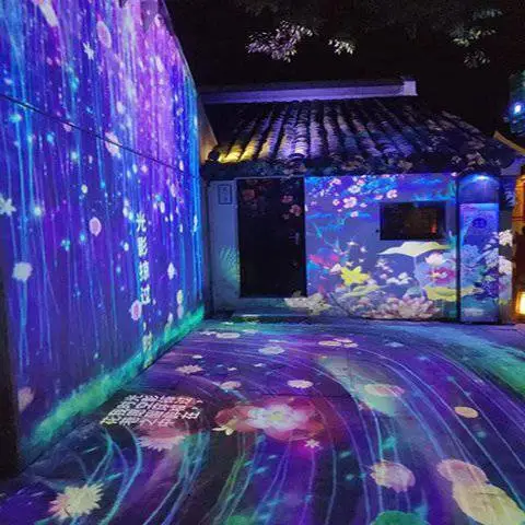沉浸式互动投影花海 地面醉间 软件出售 卓翊 可定制