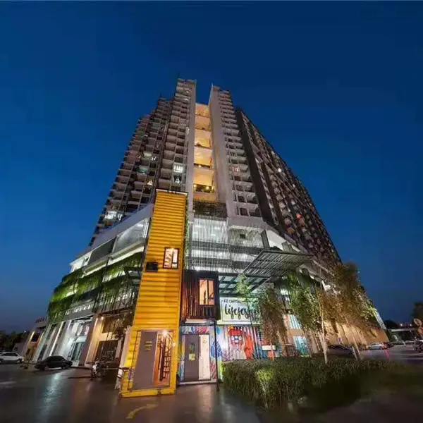时尚装配式集装箱建筑 集装箱房屋 酒店 商铺定制住人集装箱房