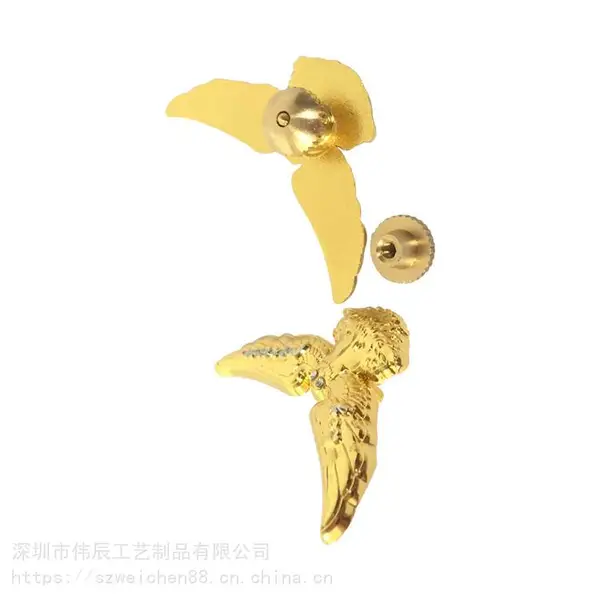 带包装盒胸章,绒布包装盒襟针,***司徽制作,立体司徽生产