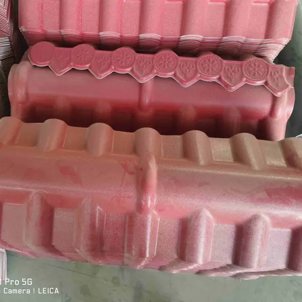 厂家供应加厚合成树脂瓦 pvc中式树脂琉璃瓦 隔热波浪瓦