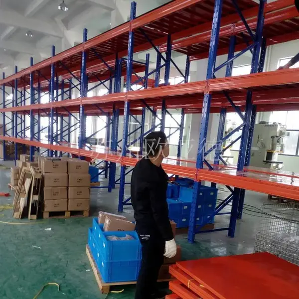 供应链仓库层板货架 开发区托盘存放架 五金制品仓库货物暂存架子