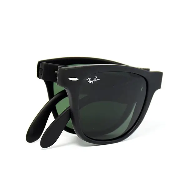 【折叠款】RayBan雷朋太阳镜经典徒步旅行者便携户外墨镜RB4105