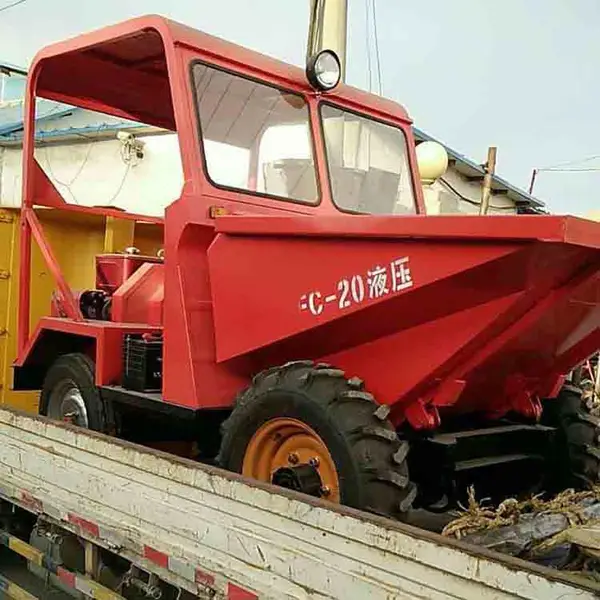 前斗的运输车 农场矿用的翻斗车 砂石前翻斗车