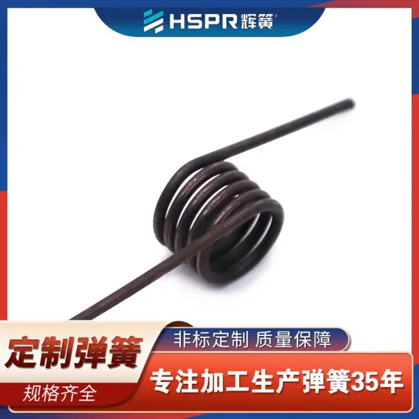 55CrSi螺旋圆柱扭力簧 船井盖弹簧舱盖扭簧定制